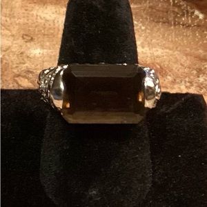 Faux Topaz ring